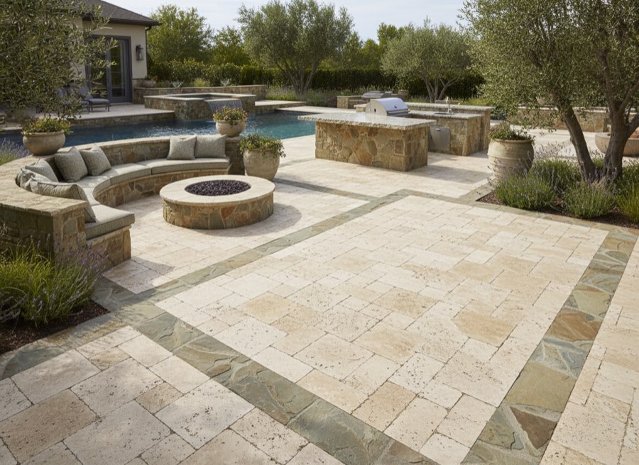 Travertine + Stone
